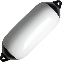 Кранец Majoni Star-3 620х210 мм швартовый надувной белый (10005509)